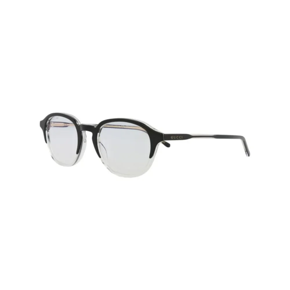 Gucci Photochromic Round-Frame Acetate Sunglasses Black Mens